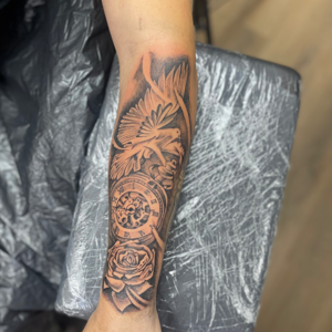 Portfolio Mahsa Nozad Arm Tattoo